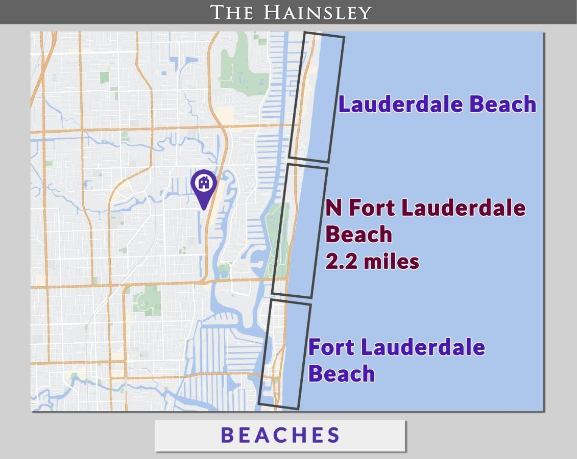 Hainsley Apartments On 18Th St Fort Lauderdale Exterior photo